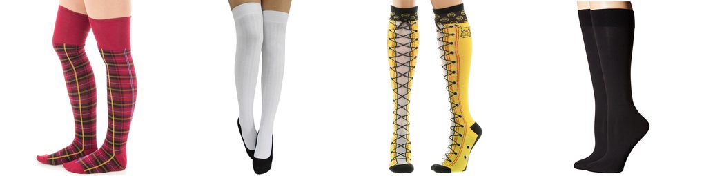 socks for knee high boots